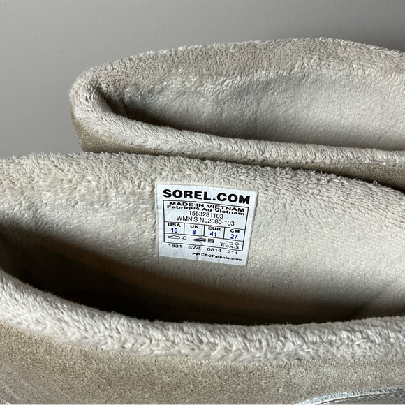 Sorel mid-calf suede boots for women size 10 - Picture 6 of 9